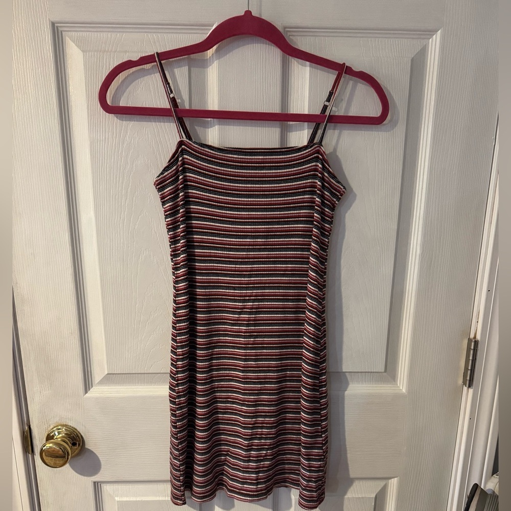 Hollister Striped Multicolor cami Dress